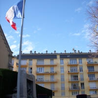 Flying the French flag