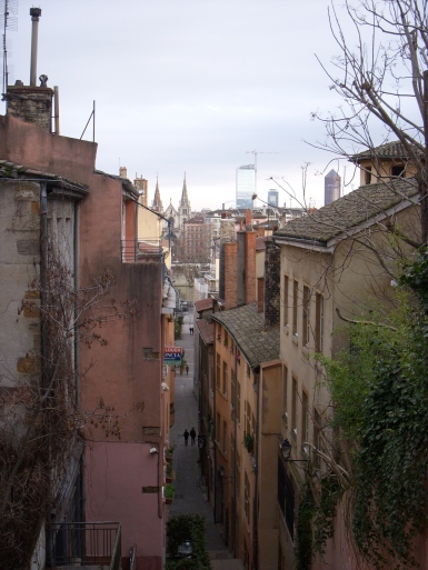 Lyon is the second biggest city in France, and as you can see, quite hilly.